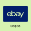 이베이 US$50 기프트카드